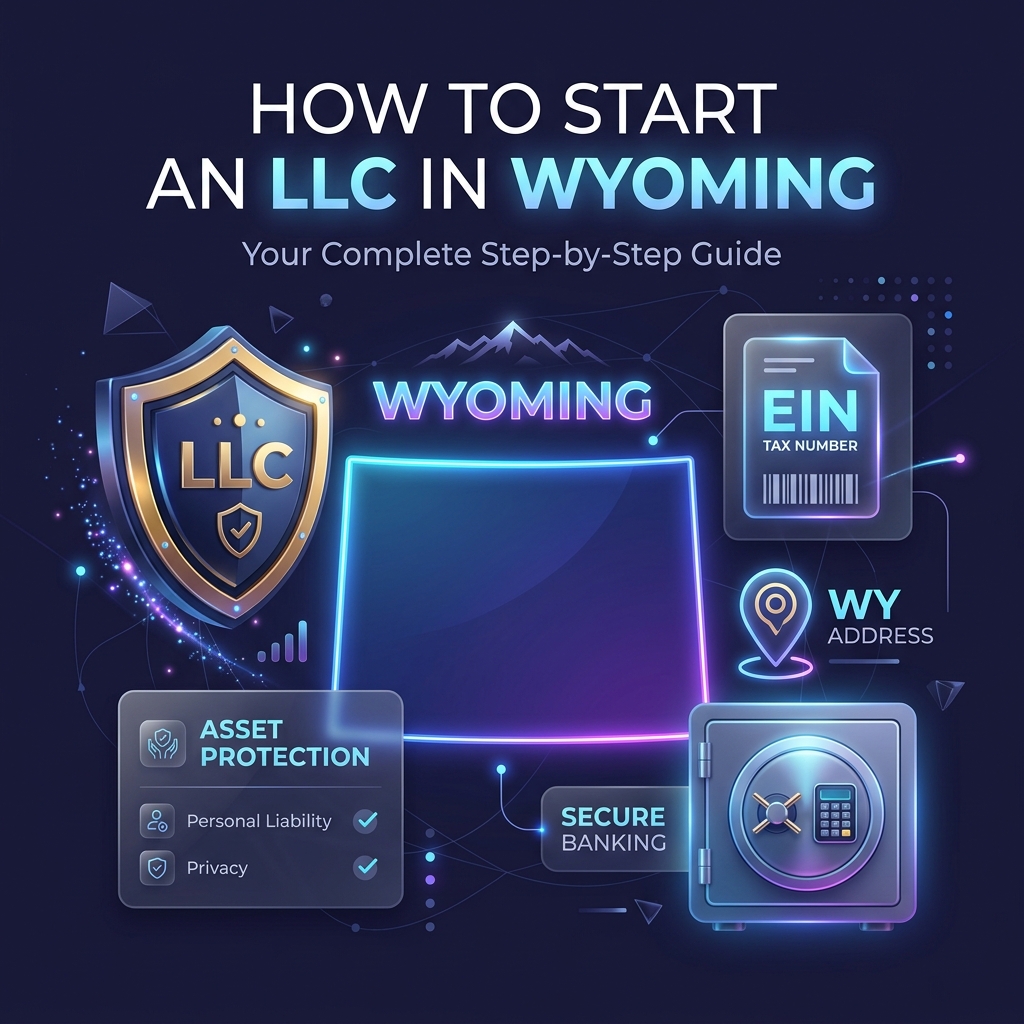 تأسيس شركة LLC في وايومنغ: دليل خطوة بخطوة