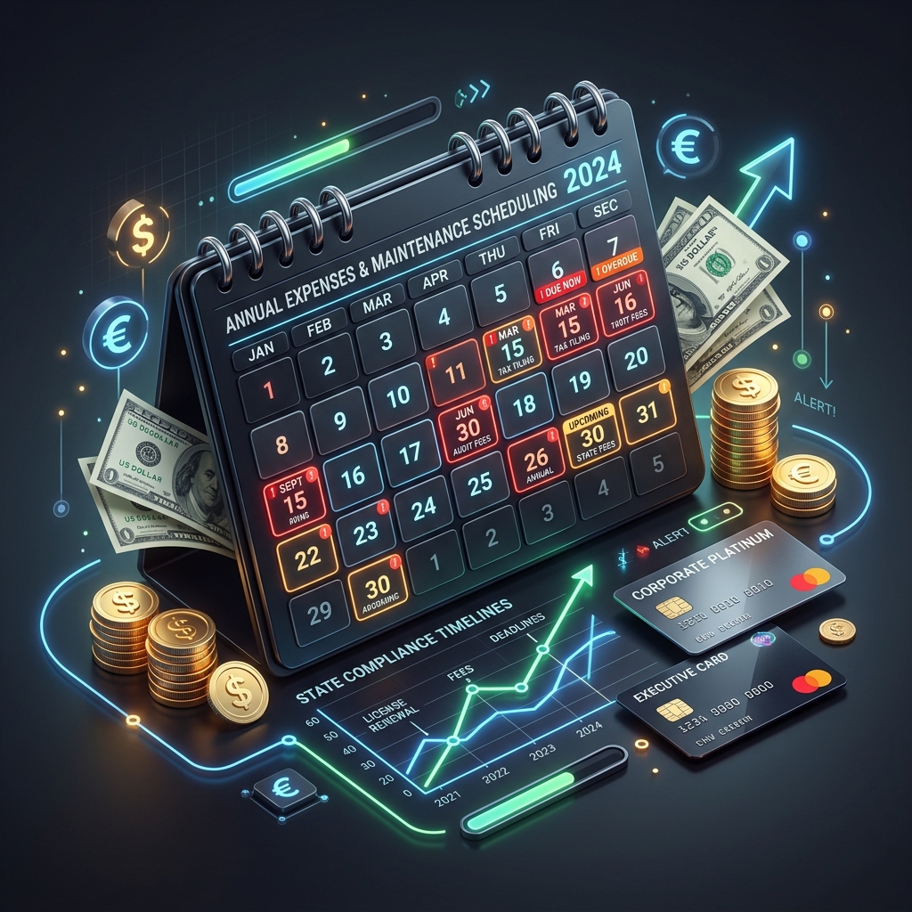 The Cost of Maintaining a Wyoming LLC vs Delaware LLC