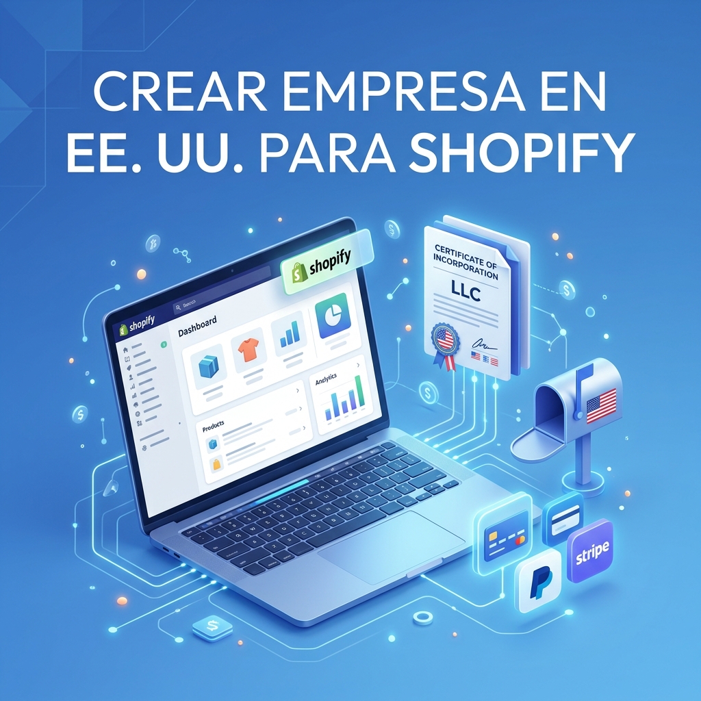 Cómo crear una empresa en EE. UU. para Shopify