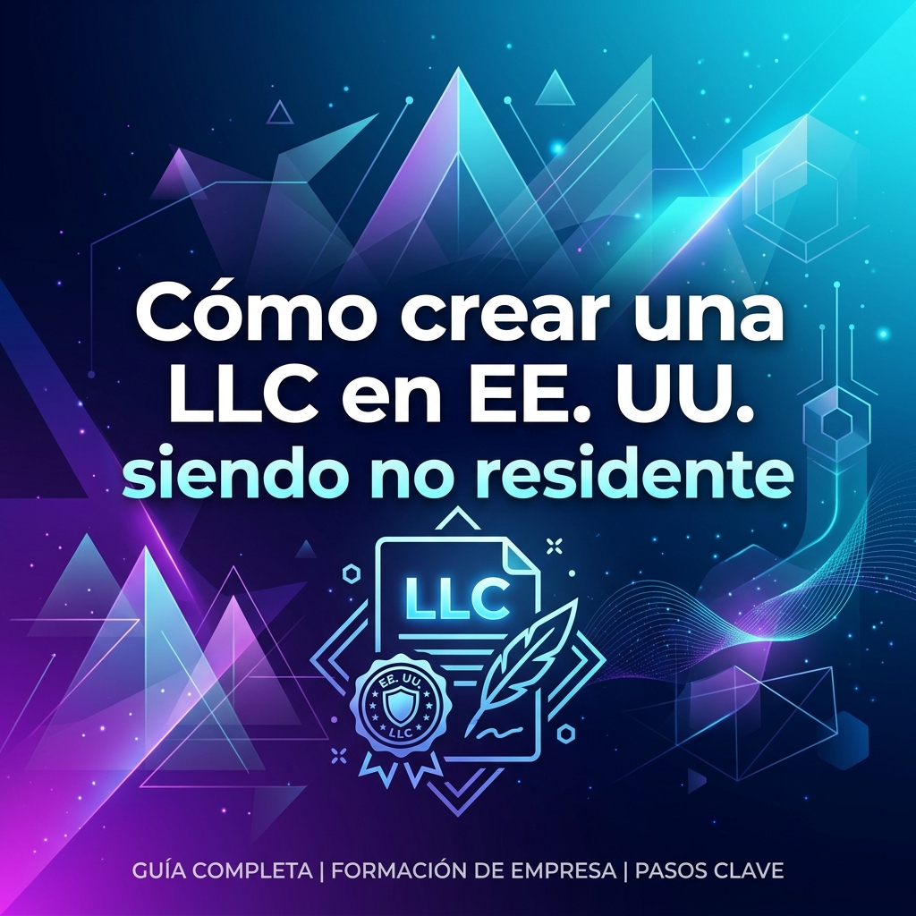 Cómo crear una LLC en EE. UU. siendo no residente: La guía definitiva paso a paso