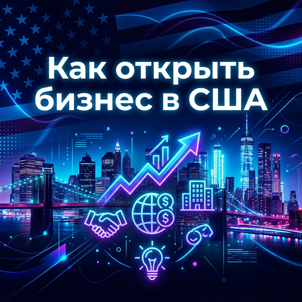 Как открыть бизнес в США: Полное пошаговое руководство