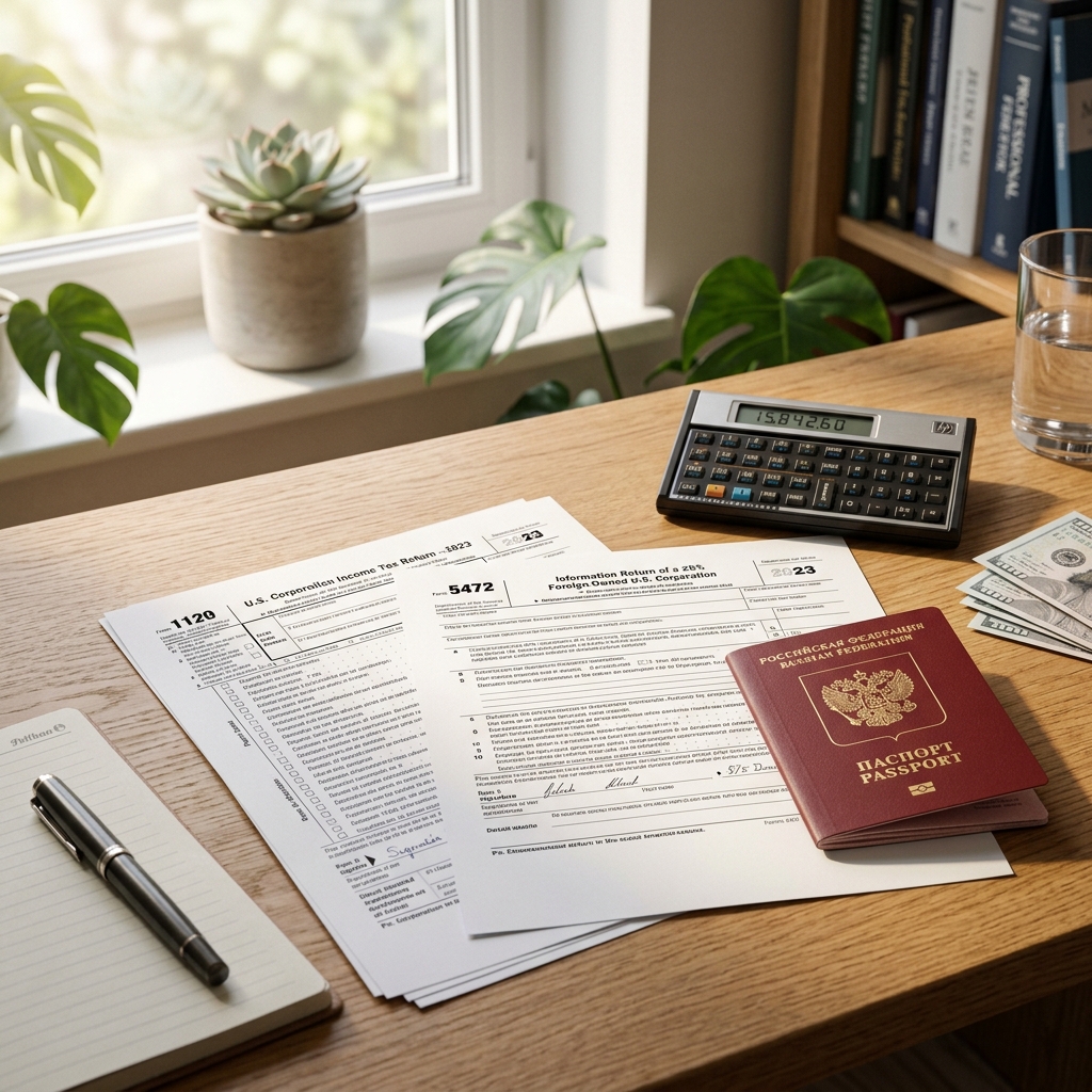 Налогообложение LLC в США для иностранных основателей (нерезидентов)