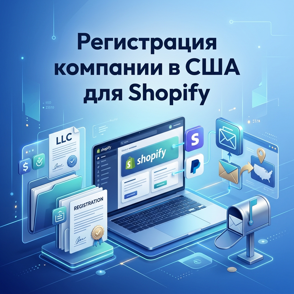 Регистрация компании в США для Shopify