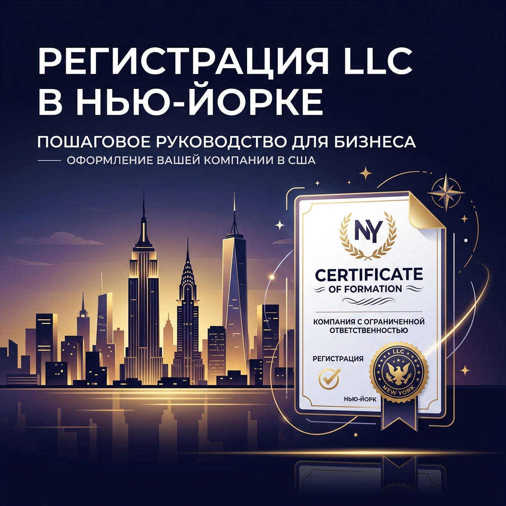 Регистрация LLC в Нью-Йорке